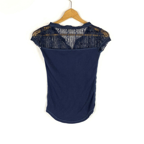 Aropostale Womens Top Blue Sz S/P - Picture 2 of 3